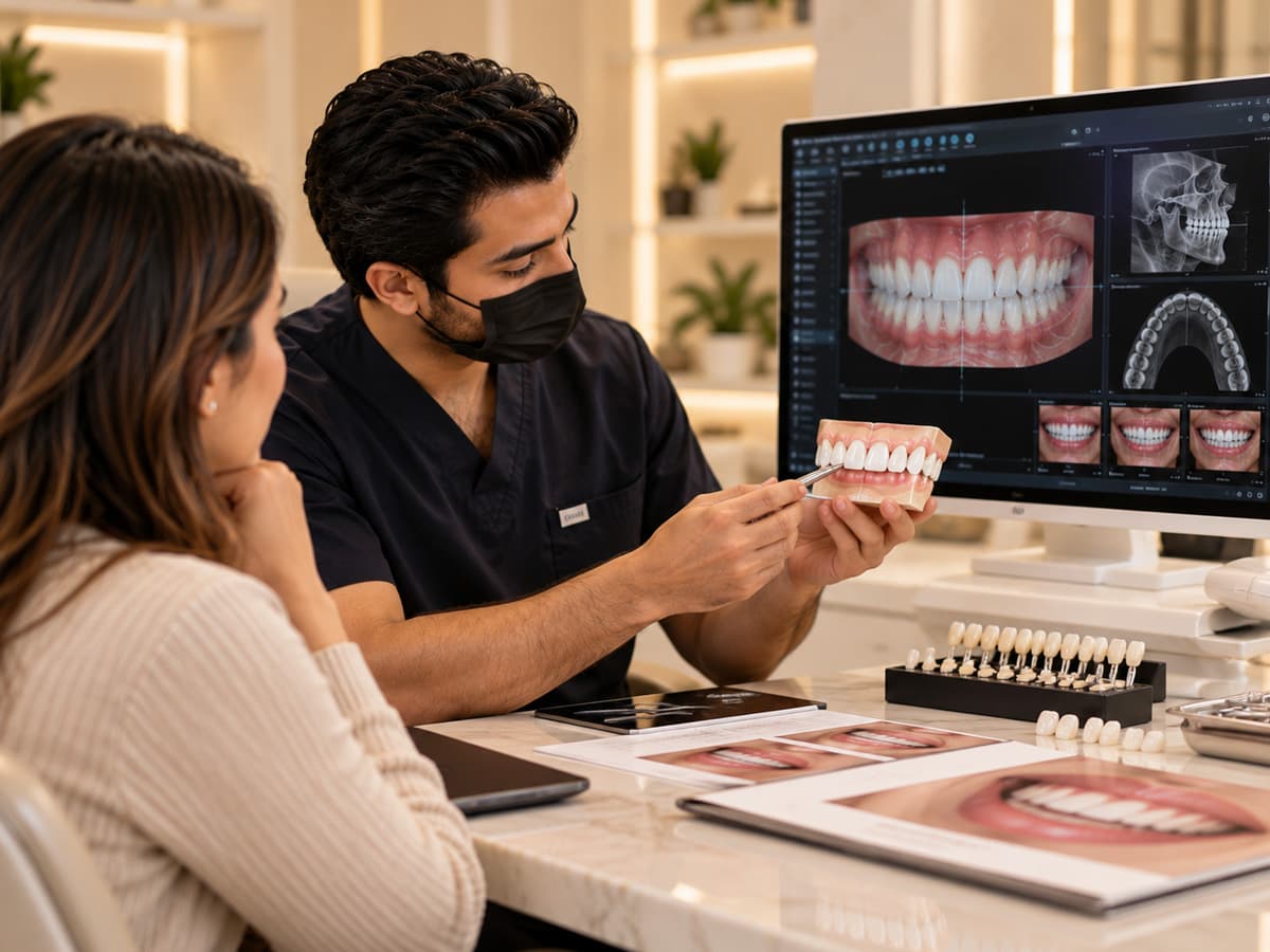 Step-by-step Hollywood Smile Makeover procedure at Beverly Hills Clinic