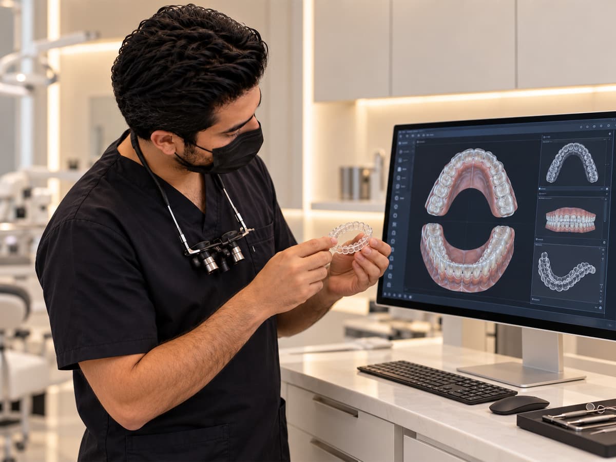 Step-by-step Dental Retainers procedure at Beverly Hills Clinic