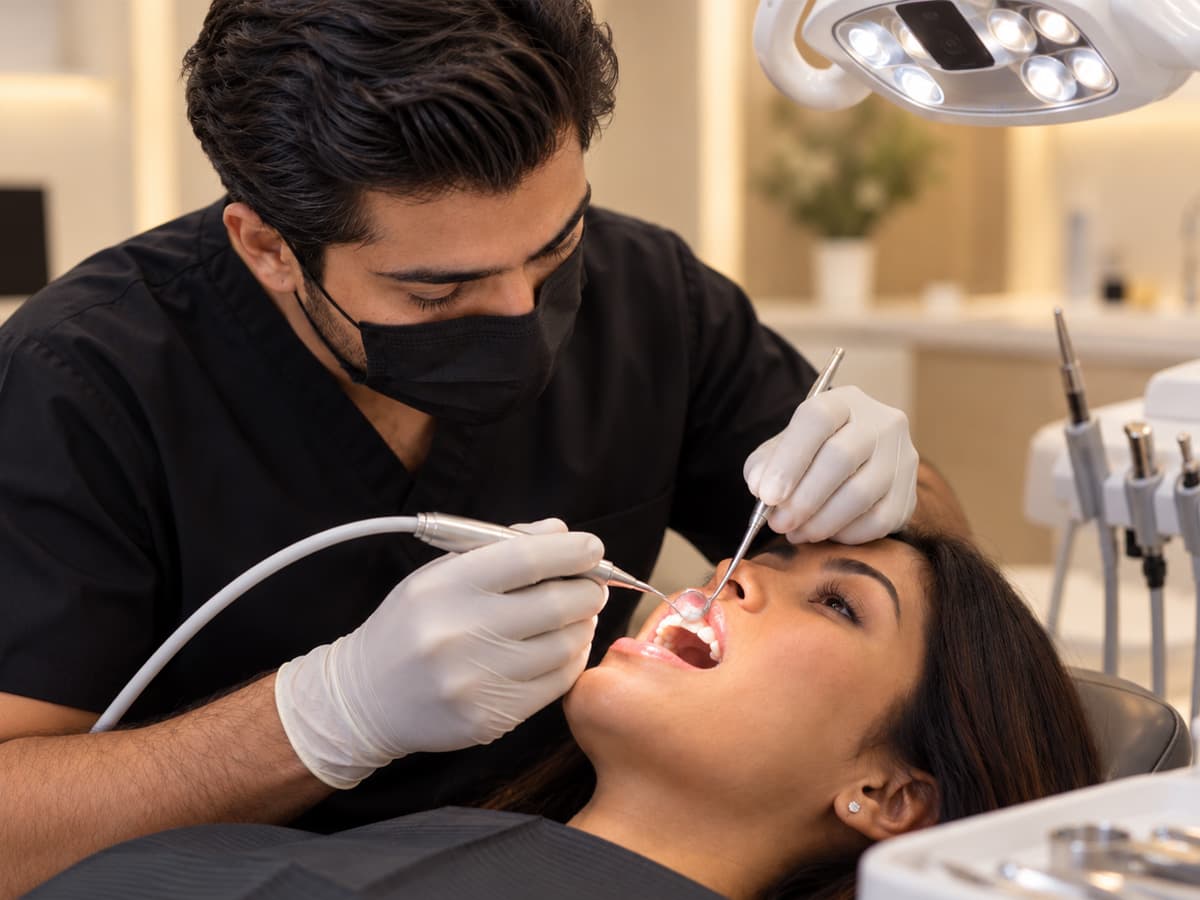 Post-treatment recovery and long-term care for Gum Depigmentation