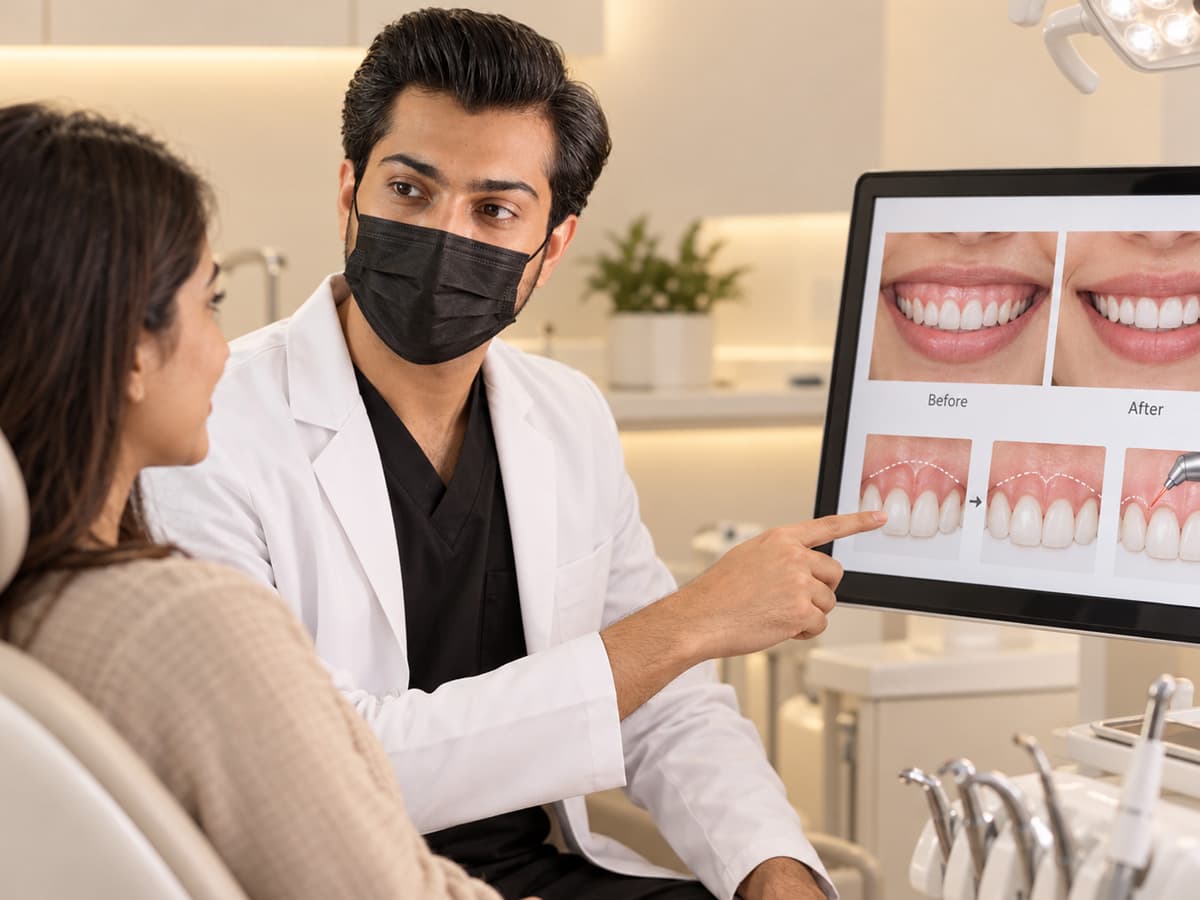 Gummy Smile Treatment at Beverly Hills Clinic Karachi