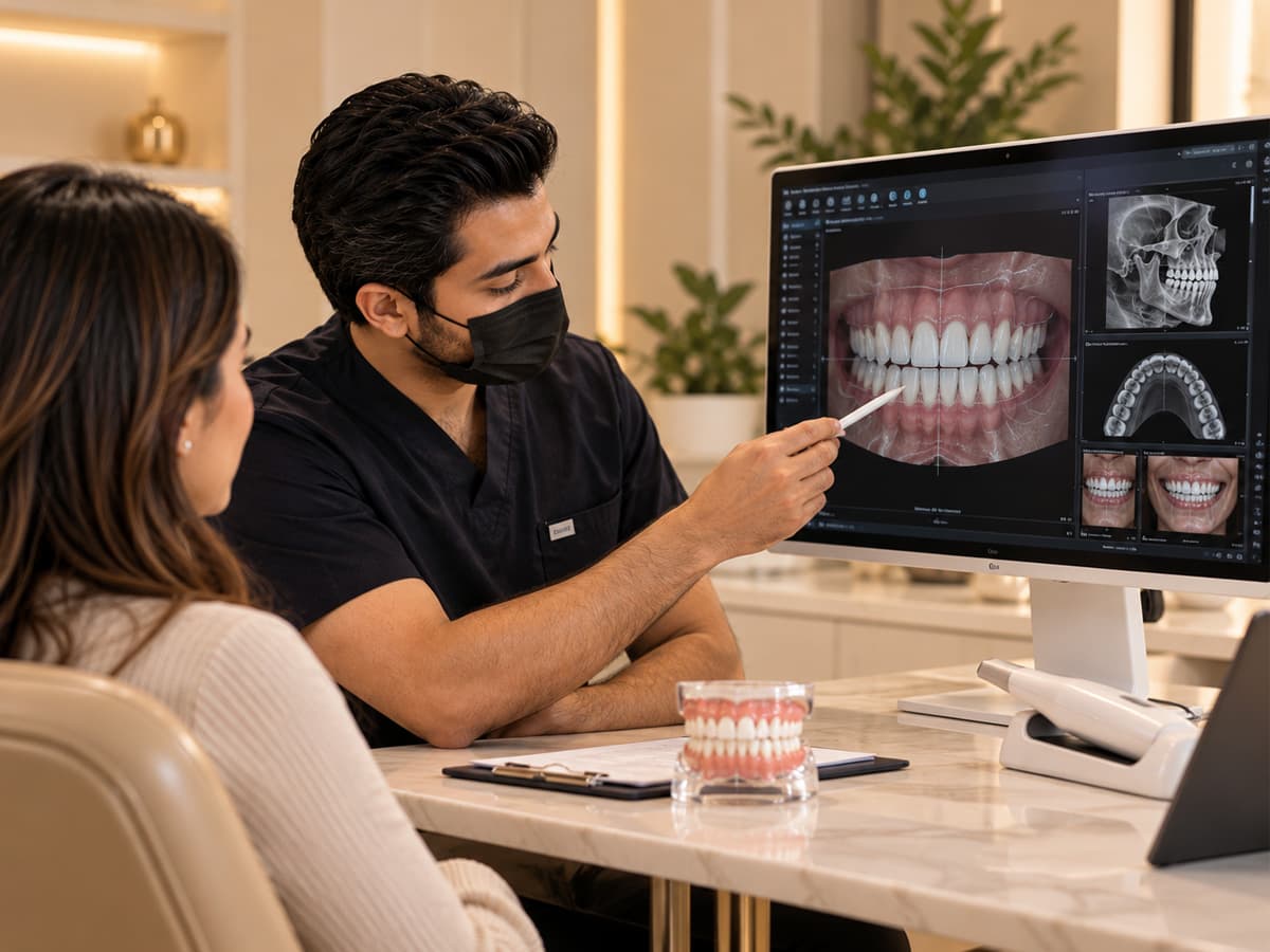 Hollywood Smile Makeover at Beverly Hills Clinic Karachi