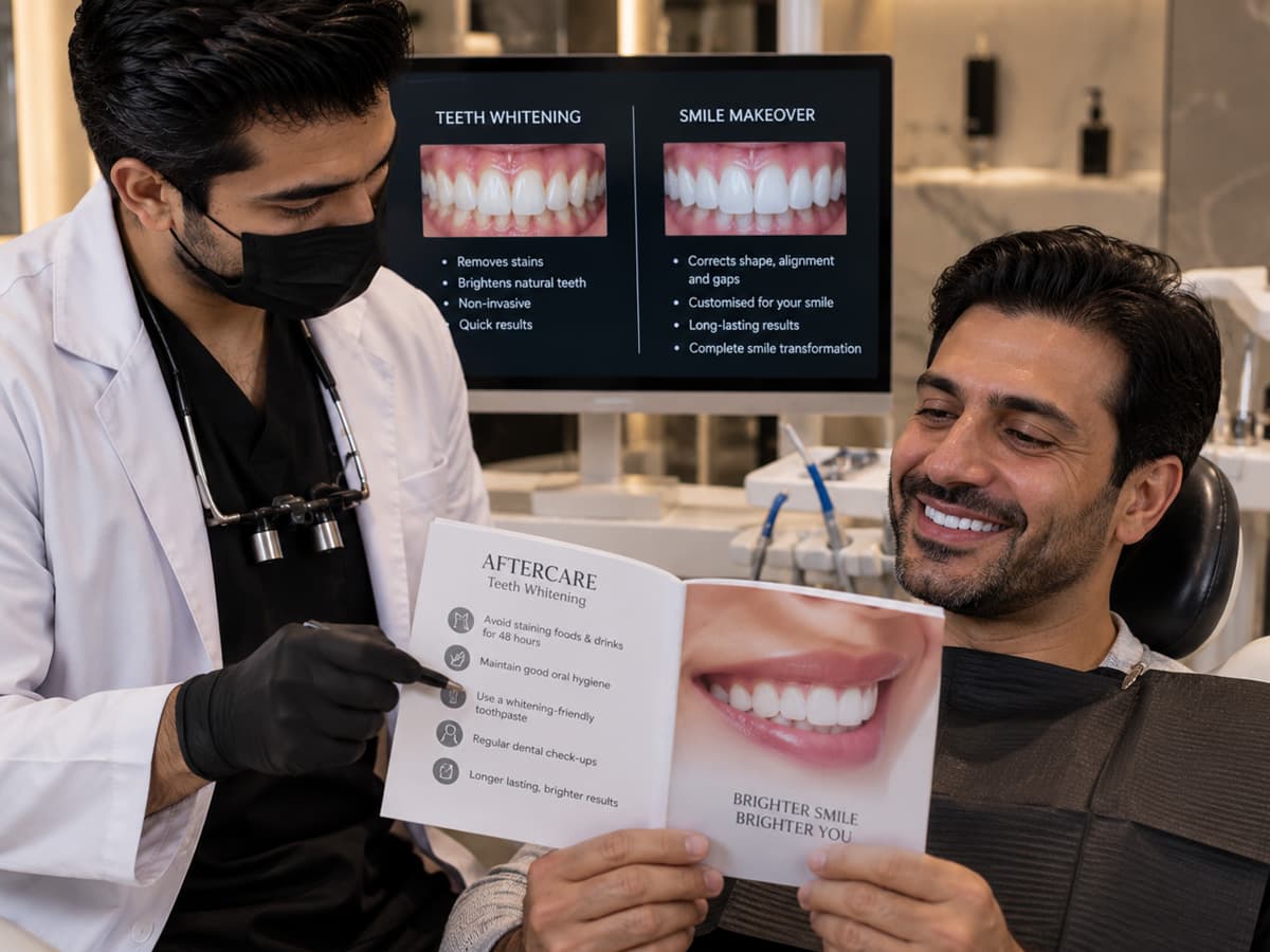Laser Teeth Whitening clinical advantages and professional treatment in DHA Karachi