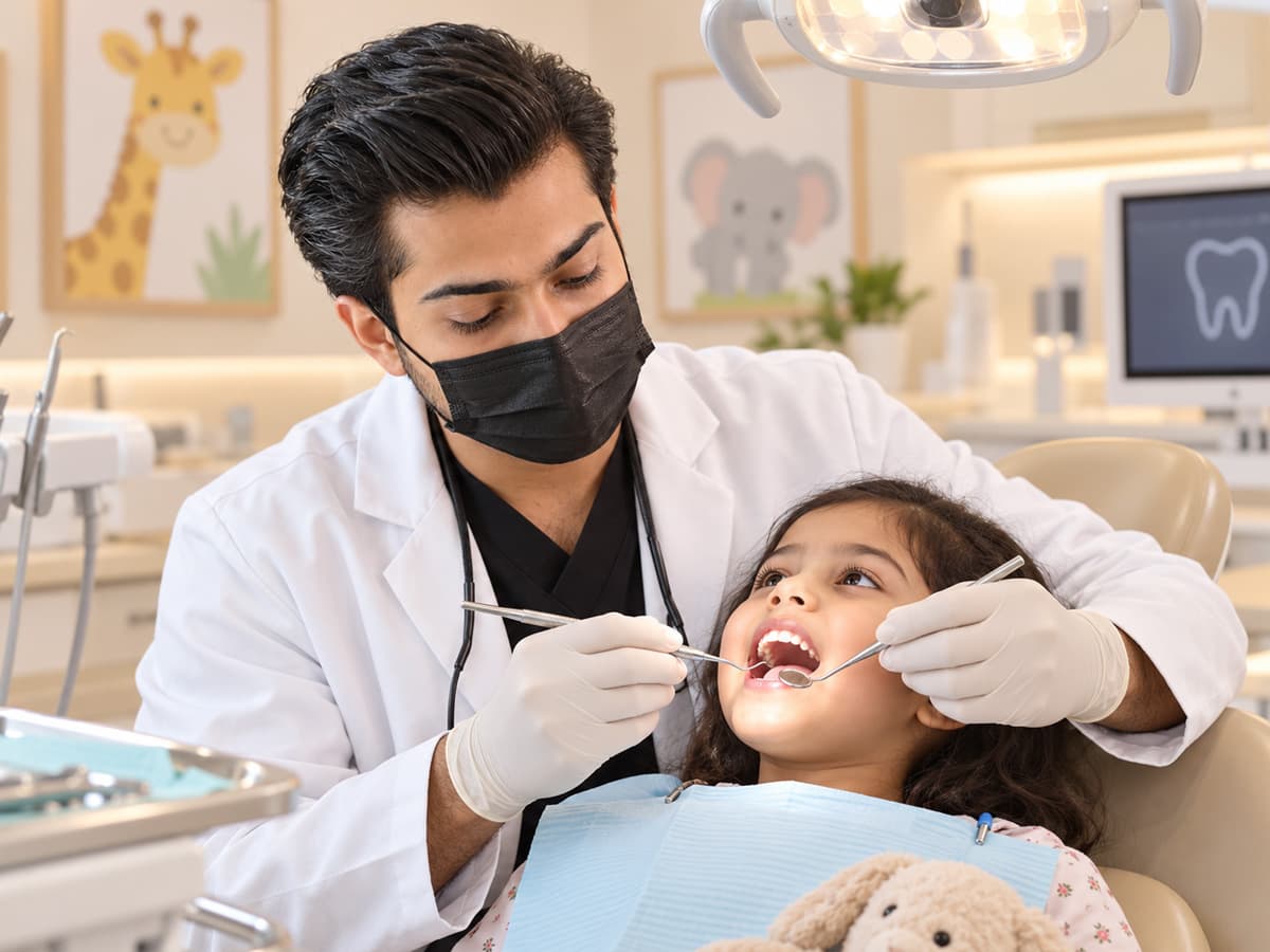 Step-by-step Pediatric Dentistry procedure at Beverly Hills Clinic